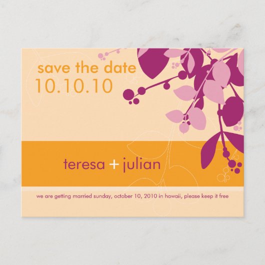 日付の保存::先住民7 案内ポストカード (正面)