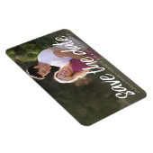 日付の保存 – 写真とつや消しモダンレタリング マグネット (右側)