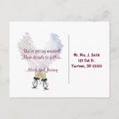 「日付の保存」写真カード 案内ポストカード (裏面)