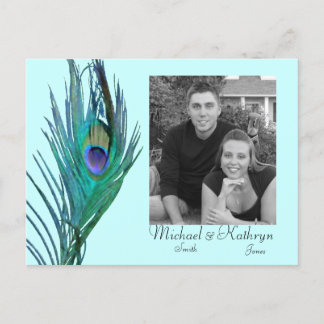 日付の保存 – 孔雀#2 案内ポストカード