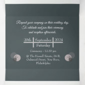 日付の保存(招待状とRSVPカード/1の2) 三つ折り案内状 (内部中)