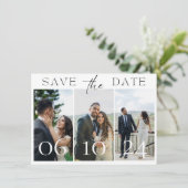 日付の保存 招待状 (スタンド正面)