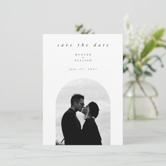 日付の保存 招待状 (スタンド正面)