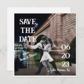 日付の保存 招待状 (正面/裏面)