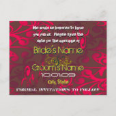 日付の保存 – 旋回動揺して- 案内ポストカード (裏面)