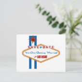 日付の保存 案内ポストカード (スタンド正面)