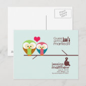 日付の保存 案内ポストカード (正面/裏面)