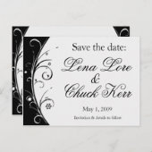 日付の保存 案内ポストカード (正面/裏面)