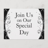 日付の保存 案内ポストカード (裏面)