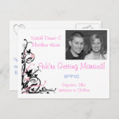 日付の保存 案内ポストカード (正面/裏面)