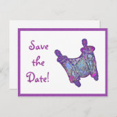 日付の保存 案内ポストカード (正面/裏面)