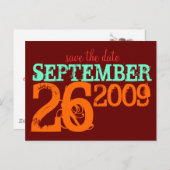 日付の保存 案内ポストカード (正面/裏面)