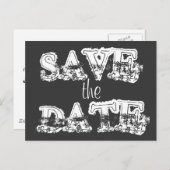 日付の保存 案内ポストカード (正面/裏面)