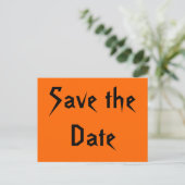 日付の保存 案内ポストカード (スタンド正面)