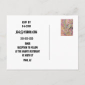 日付の保存 案内ポストカード (裏面)