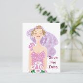 日付の保存 案内ポストカード (スタンド正面)