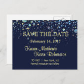 日付の保存 案内ポストカード (正面/裏面)