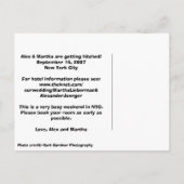 日付の保存 案内ポストカード (裏面)