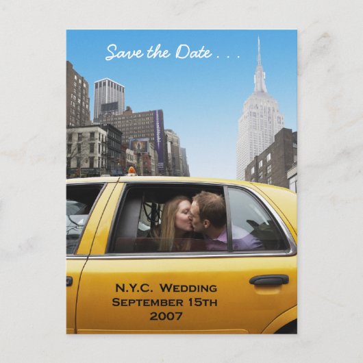 日付の保存 案内ポストカード (正面)