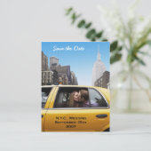 日付の保存 案内ポストカード (スタンド正面)