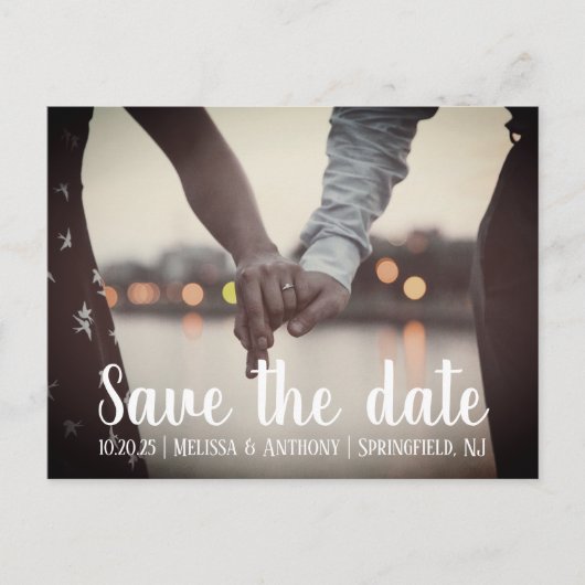 日付の保存 案内ポストカード (正面)