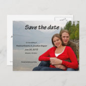 日付の保存 案内ポストカード (正面/裏面)