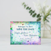 日付の保存 案内ポストカード (スタンド正面)