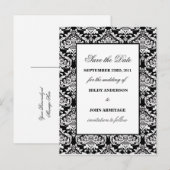 日付の保存 案内ポストカード (正面/裏面)