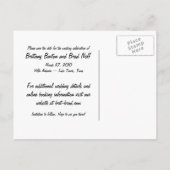 日付の保存 案内ポストカード (裏面)