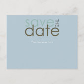 日付の保存 案内ポストカード (裏面)