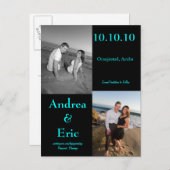 日付の保存 案内ポストカード (正面/裏面)