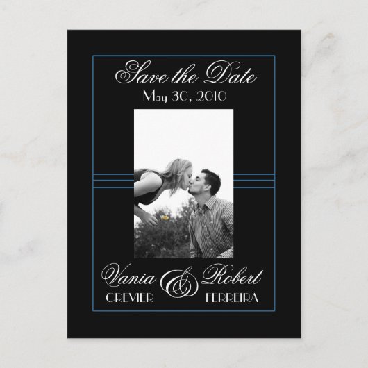 日付の保存 案内ポストカード (正面)