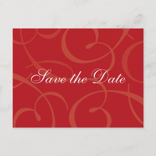 日付の保存 案内ポストカード (正面)