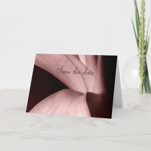 日付の保存 案内状 (正面)