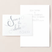 日付の保存 箔カード (ディスプレー)