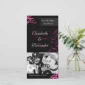 日付の保存 – 結婚式の招待 セーブザデート (スタンド正面)