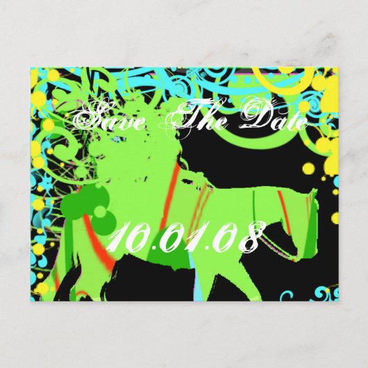 日付の保存 – 西グランジ 案内ポストカード (正面)