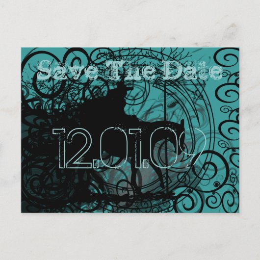 日付の保存 – 西グランジ- 案内ポストカード (正面)