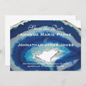 日付の保存(青) セーブザデート (正面/裏面)