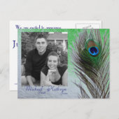 日付の保存 – Peacock 案内ポストカード (正面/裏面)