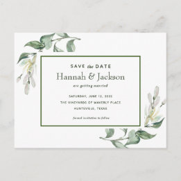 日付の保存*Waverly Place*ポストカード 案内ポストカード