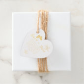 日付の保存Loveハートメッセージカード フェイバータグ (箱)