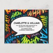 日付の入力モダンおもしろいの変更 ポストカード (裏面)