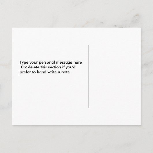 日付の写真はがきを保存する(大) 案内ポストカード (裏面)