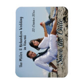 日付の写真を保カスタム存 マグネット (縦)