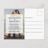 日付の写真を保存する 案内ポストカード (裏面)