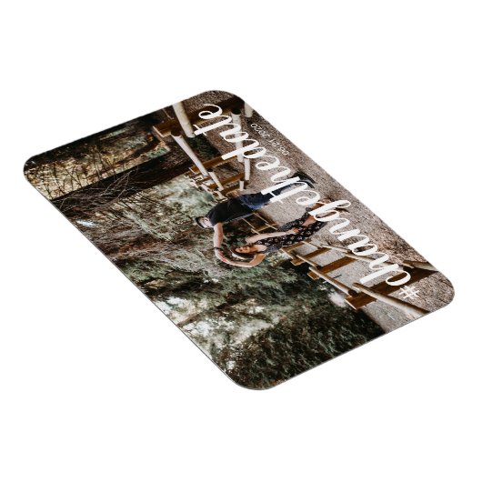 日付の写真を変更するハッシュタグ マグネット (右側)