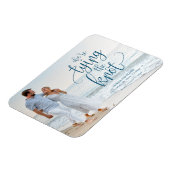 日付の写真を除いて結婚式を結ぶ マグネット (左側)