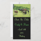 日付の写真カードを救って下さい セーブザデート (正面)