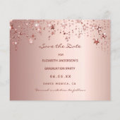 日付の卒業パーティ赤面2022予算の保存 チラシ (裏面)